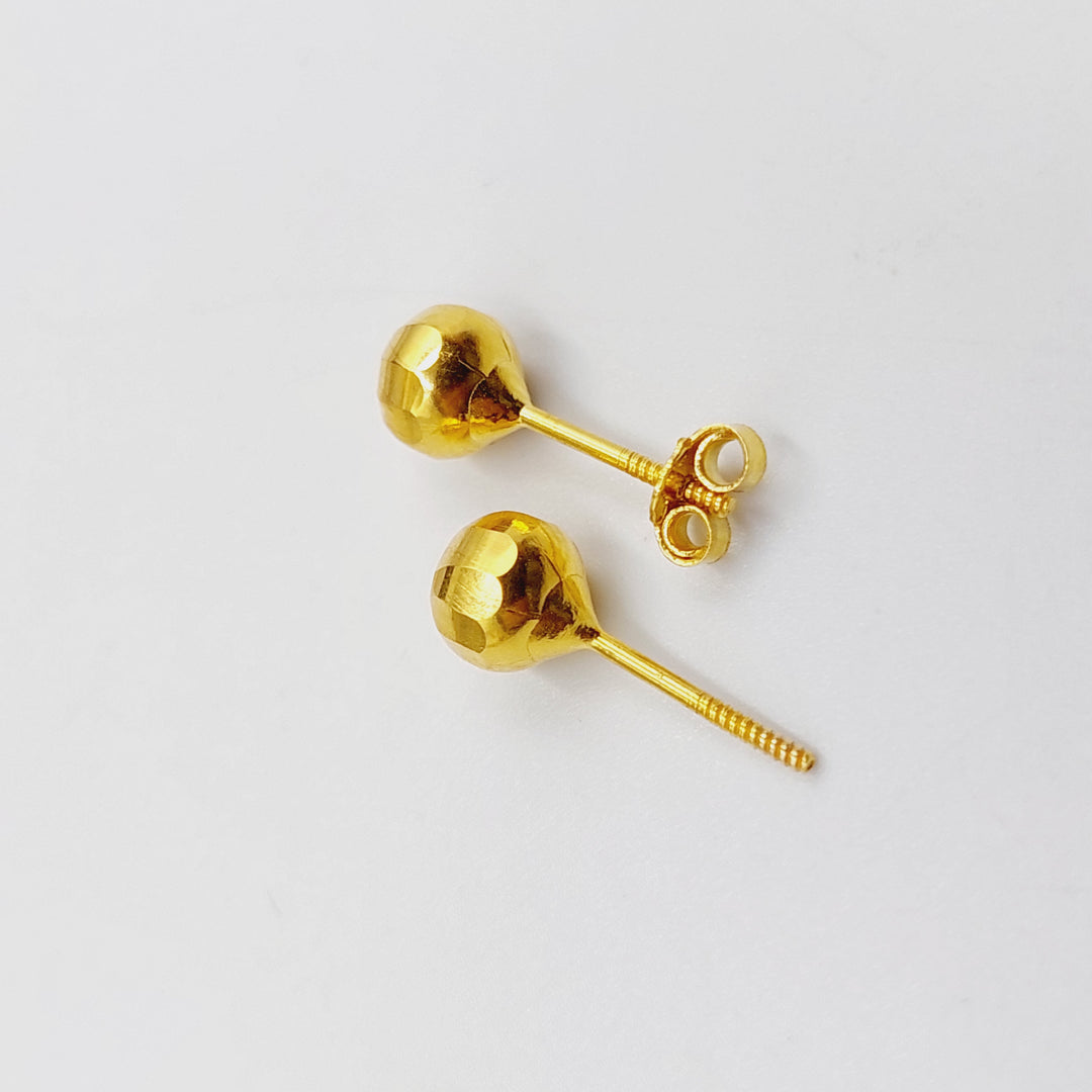 Children's Earrings  Made Of 18K Yellow Gold by Saeed Jewelry-29546