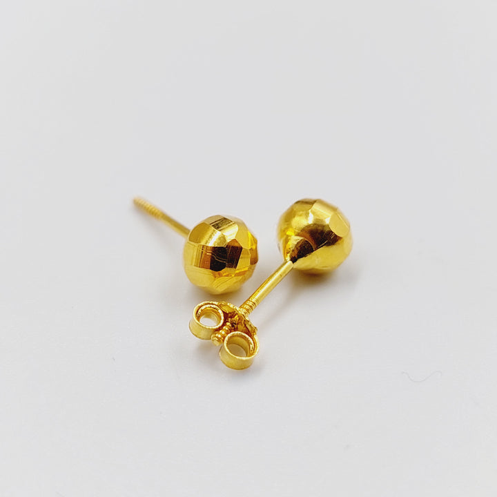 Children's Earrings  Made Of 18K Yellow Gold by Saeed Jewelry-29546