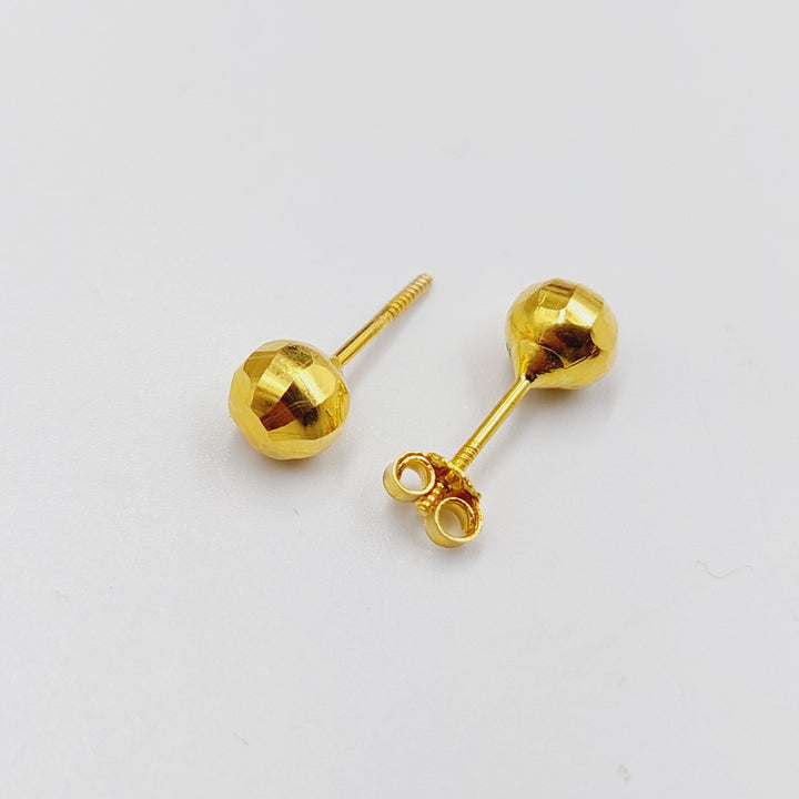 Children's Earrings  Made Of 18K Yellow Gold by Saeed Jewelry-29546