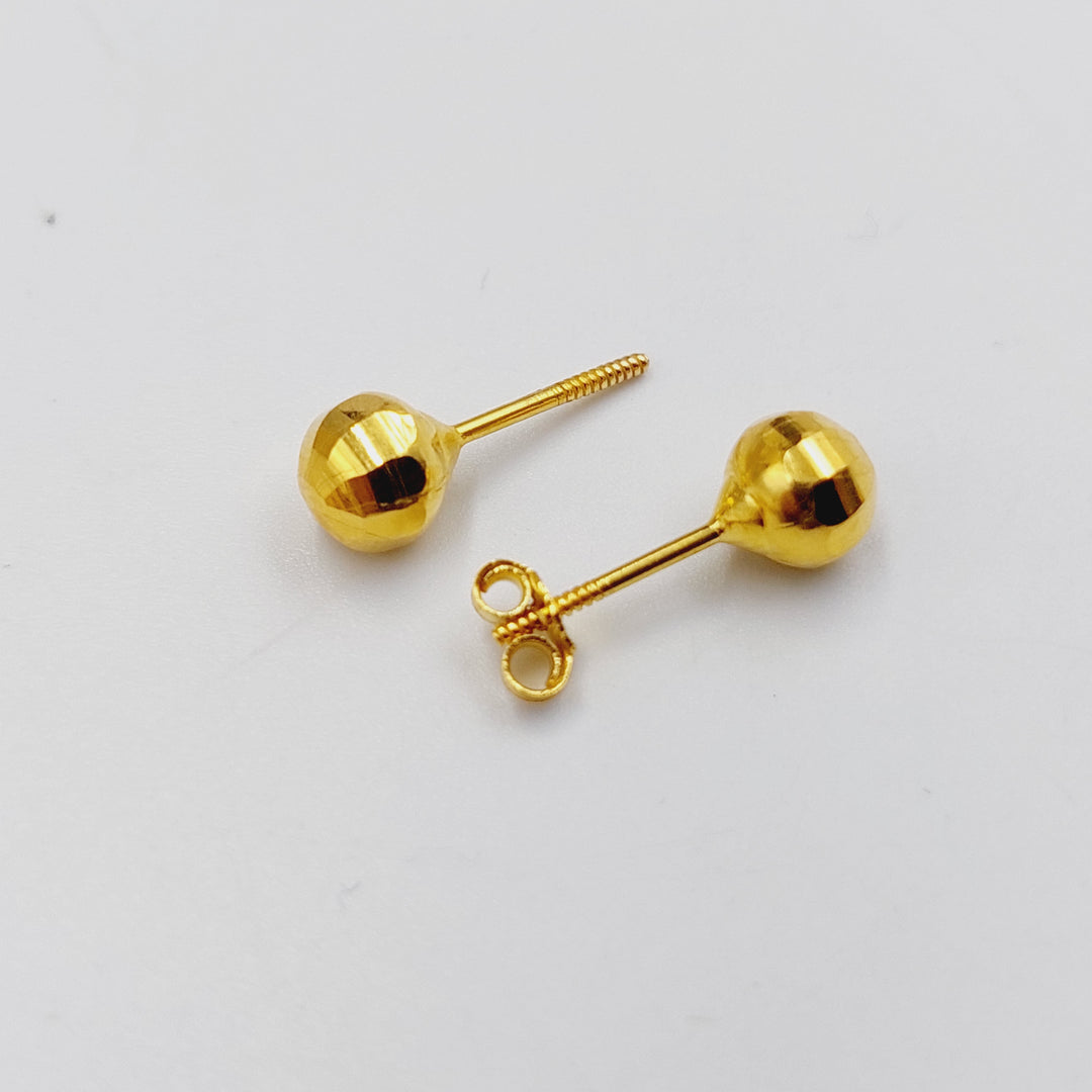 Children's Earrings  Made Of 18K Yellow Gold by Saeed Jewelry-29546