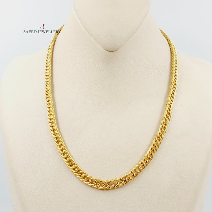Cuban Links Necklace  Made Of 21K Yellow Gold by Saeed Jewelry-30094