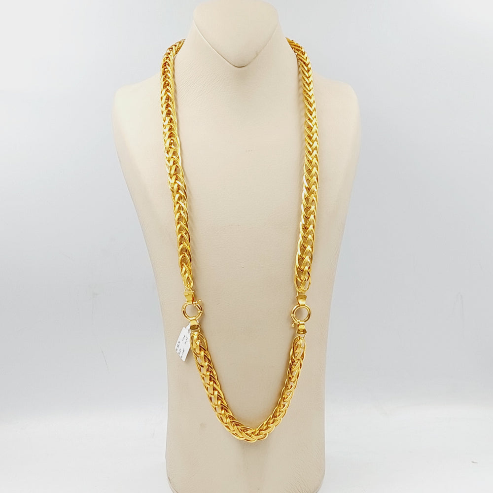 Cuban Links Set  Made Of 21K Yellow Gold by Saeed Jewelry-29016