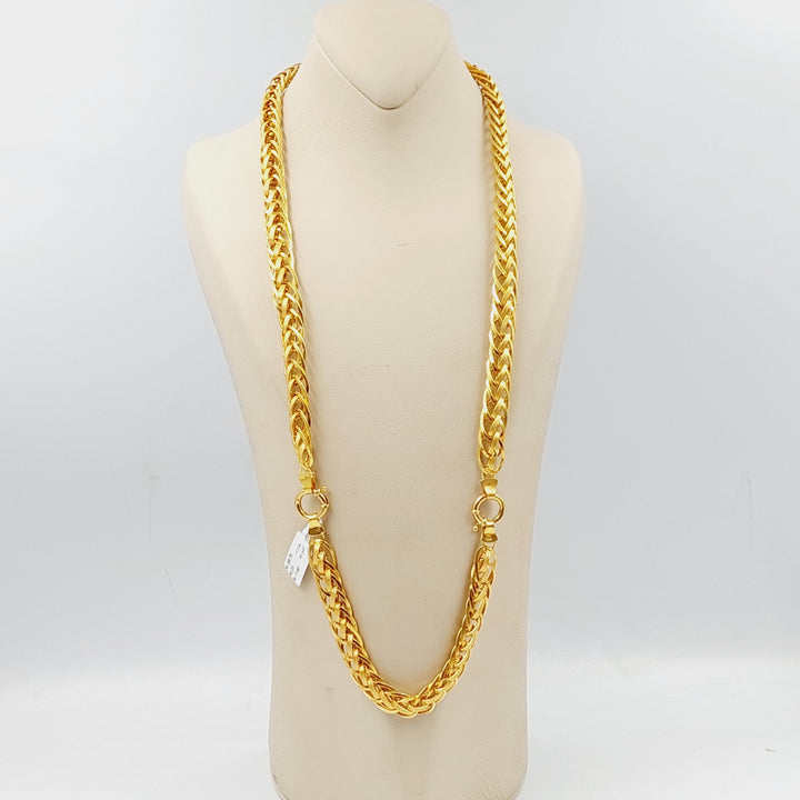 Cuban Links Set  Made Of 21K Yellow Gold by Saeed Jewelry-29016