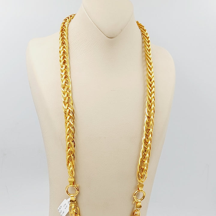 Cuban Links Set  Made Of 21K Yellow Gold by Saeed Jewelry-29016