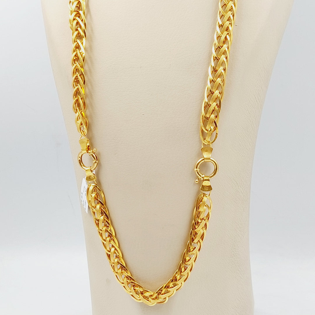 Cuban Links Set  Made Of 21K Yellow Gold by Saeed Jewelry-29016