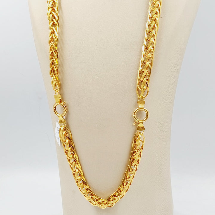 Cuban Links Set  Made Of 21K Yellow Gold by Saeed Jewelry-29016