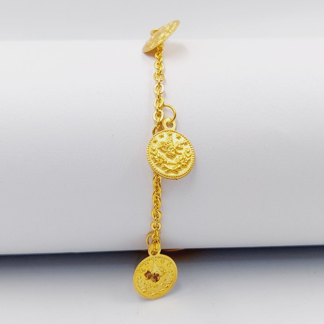 Dandash Bracelet  Made of 21K Yellow Gold by Saeed Jewelry-30976