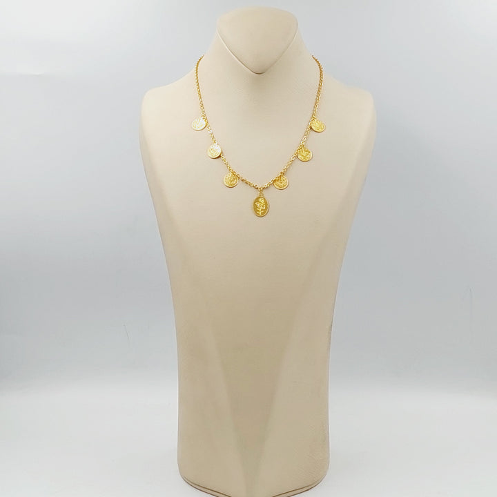 Dandash Necklace  Made of 21K Yellow Gold by Saeed Jewelry-30975