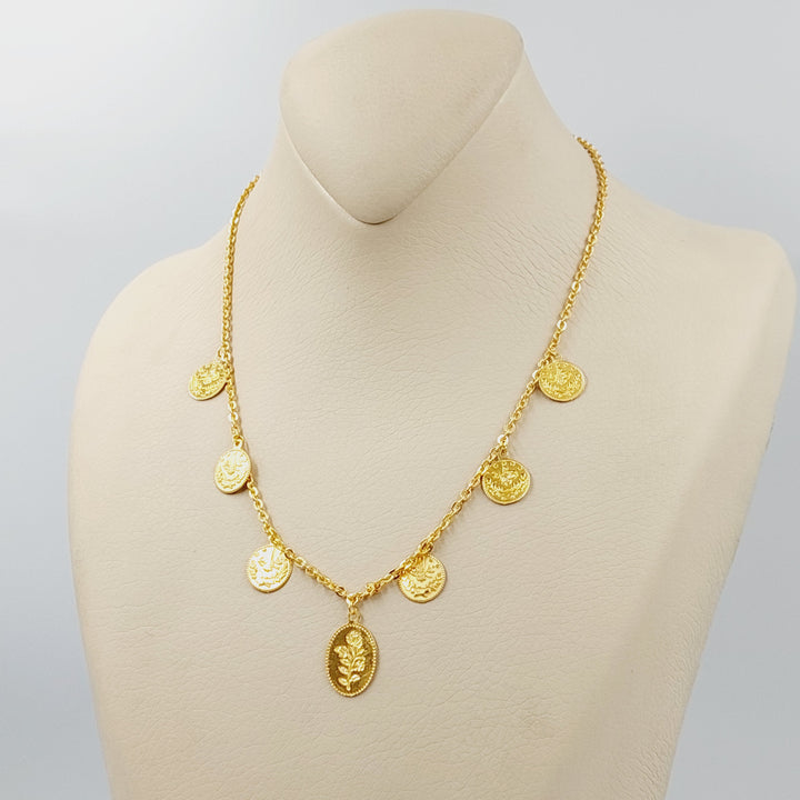 Dandash Necklace  Made of 21K Yellow Gold by Saeed Jewelry-30975
