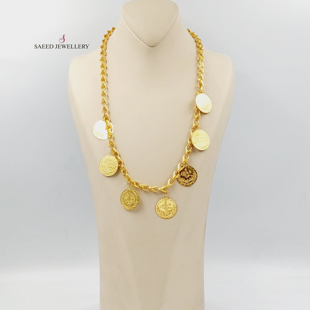 Dandash Rashadi Necklace  Made Of 21K Yellow Gold by Saeed Jewelry-30563