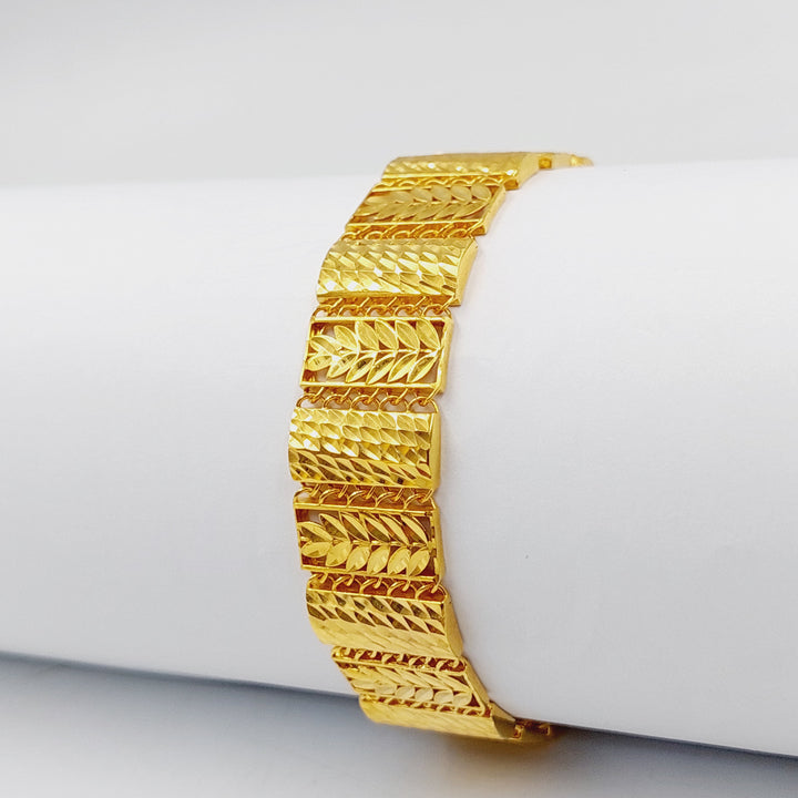 Deluxe Bracelet  Made Of 21K Yellow Gold by Saeed Jewelry-30476