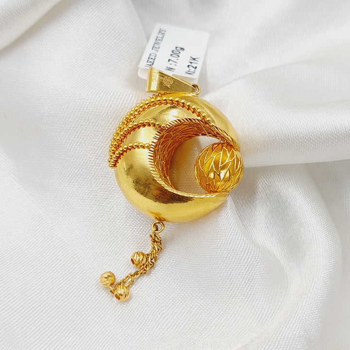 Deluxe Jessica Pendant Made Of 21K Yellow Gold
<br><br> by Saeed Jewelry-30736