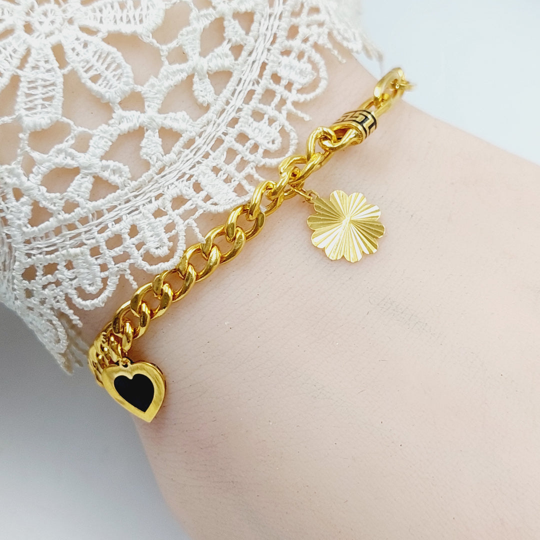 Deluxe Joy Bracelet  Made Of 21K Yellow Gold by Saeed Jewelry-28912