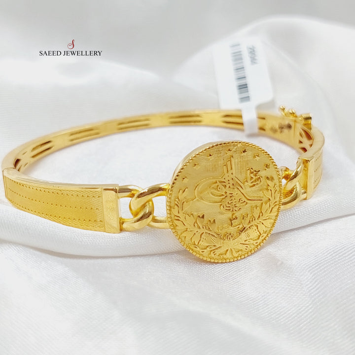 Deluxe Rashadi Bracelet  Made Of 21K Yellow Gold by Saeed Jewelry-29044