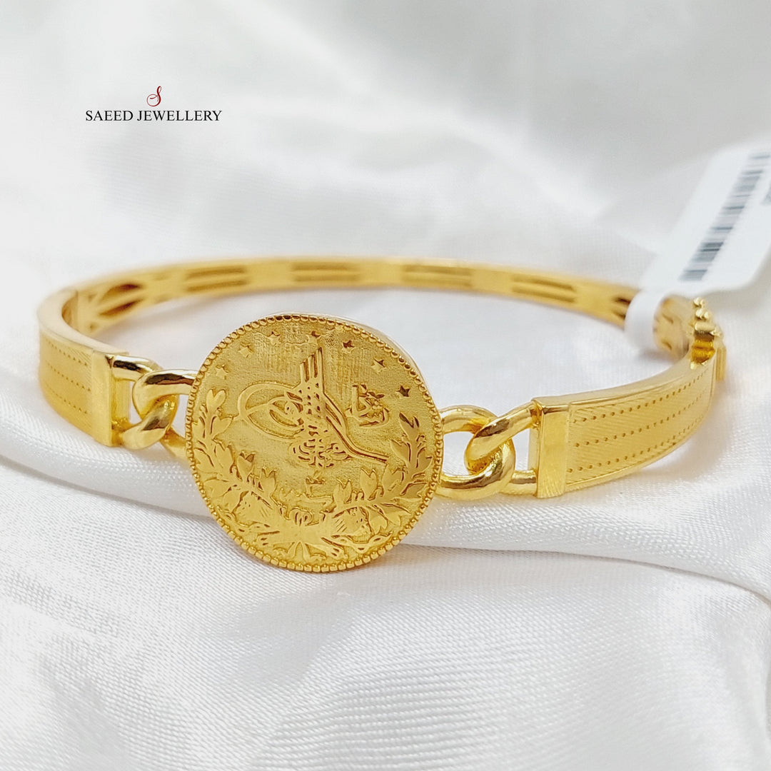 Deluxe Rashadi Bracelet  Made Of 21K Yellow Gold by Saeed Jewelry-29044