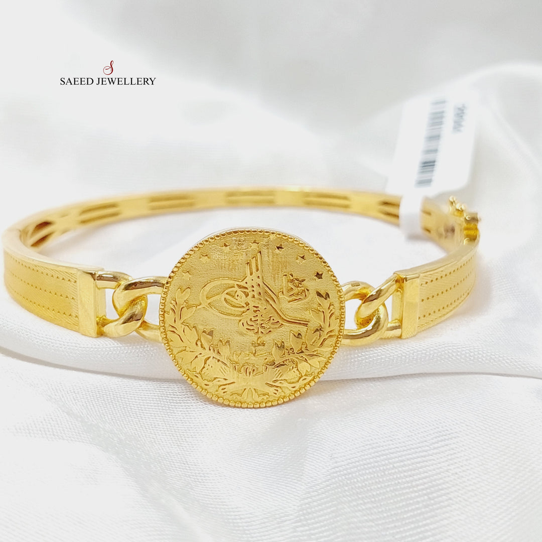 Deluxe Rashadi Bracelet  Made Of 21K Yellow Gold by Saeed Jewelry-29044