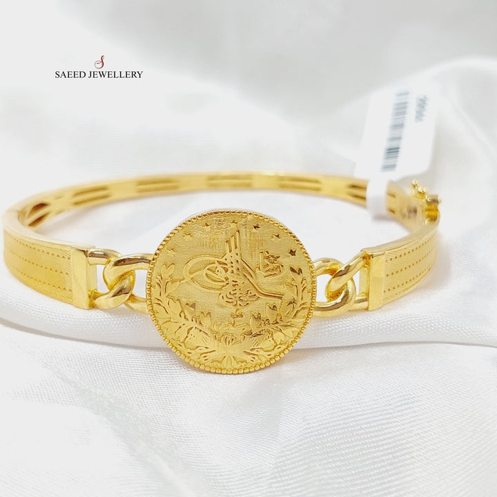 Deluxe Rashadi Bracelet  Made Of 21K Yellow Gold by Saeed Jewelry-29044