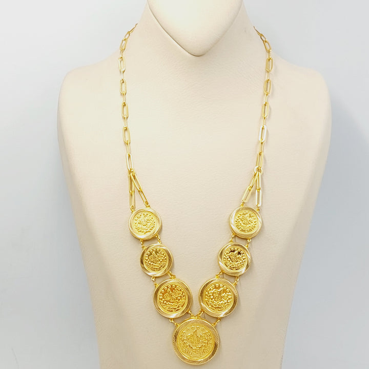 Deluxe Rashadi Necklace  Made of 21K Yellow Gold by Saeed Jewelry-30771