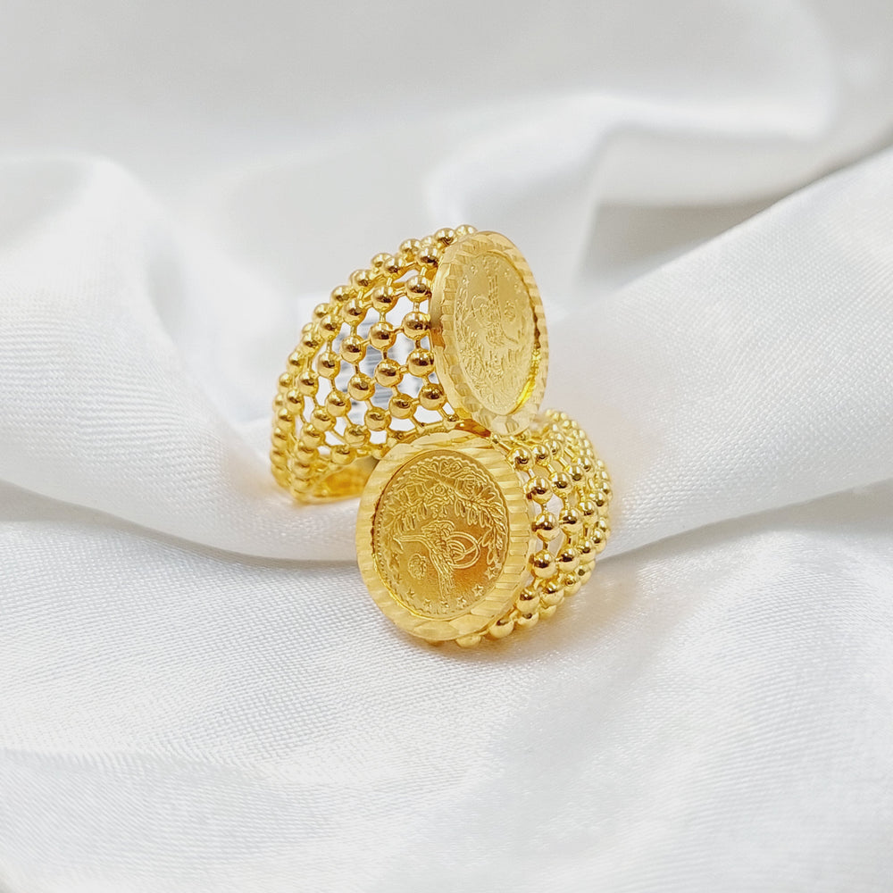 Deluxe Rashadi Ring  Made of 21K Yellow Gold by Saeed Jewelry-30963