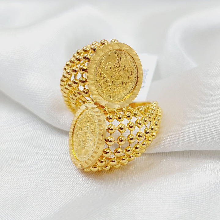 Deluxe Rashadi Ring  Made of 21K Yellow Gold by Saeed Jewelry-30963