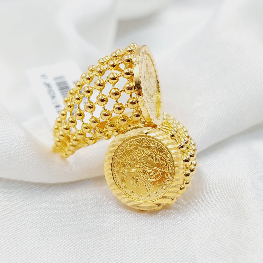 Deluxe Rashadi Ring  Made of 21K Yellow Gold by Saeed Jewelry-30963