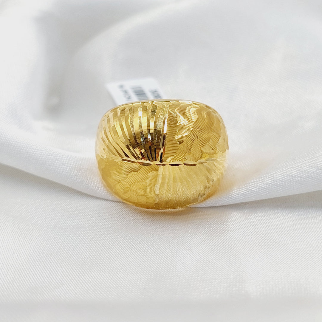 Deluxe Ring  Made of 21K Yellow Gold by Saeed Jewelry-30823