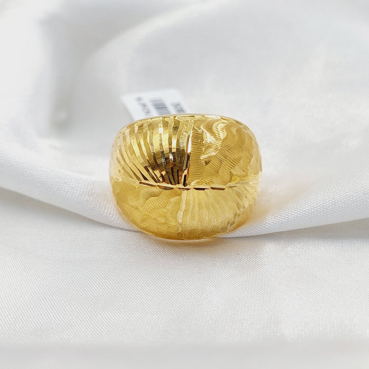 Deluxe Ring  Made of 21K Yellow Gold by Saeed Jewelry-30823