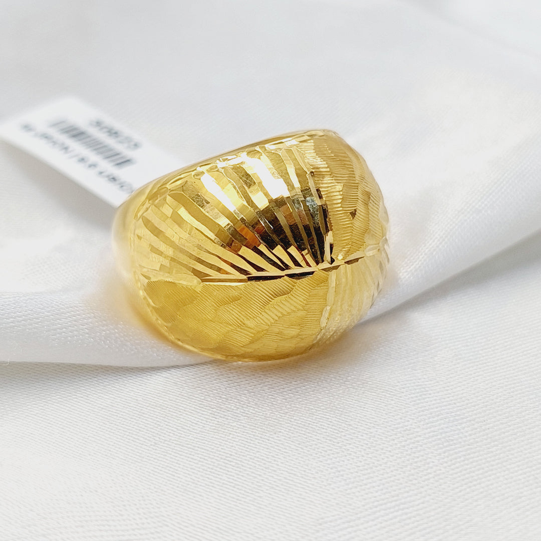 Deluxe Ring  Made of 21K Yellow Gold by Saeed Jewelry-30823
