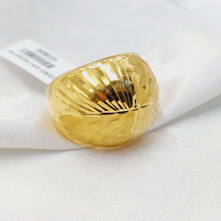 Deluxe Ring  Made of 21K Yellow Gold by Saeed Jewelry-30823