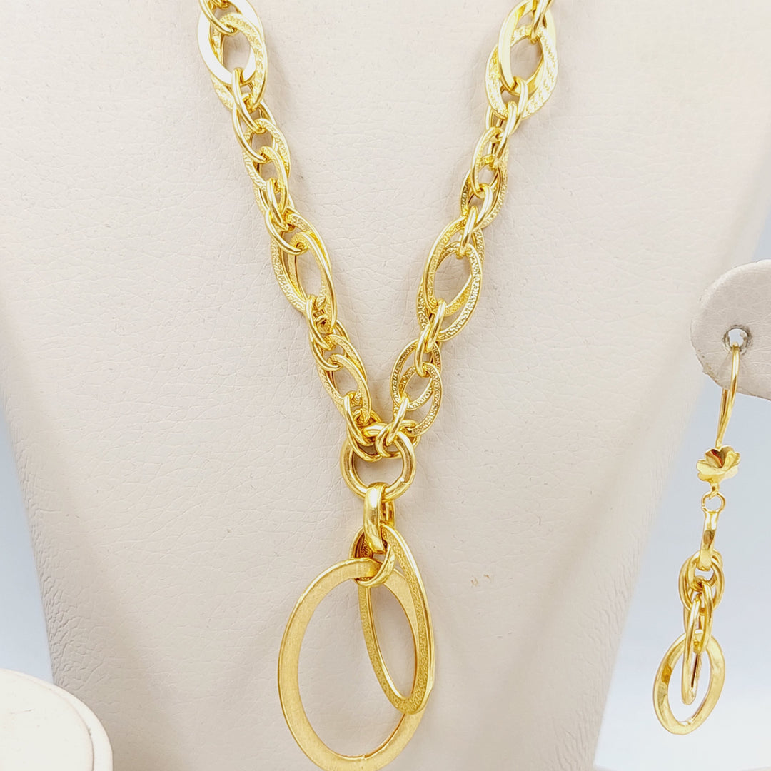 Deluxe Set  Made Of 21K Yellow Gold by Saeed Jewelry-28862