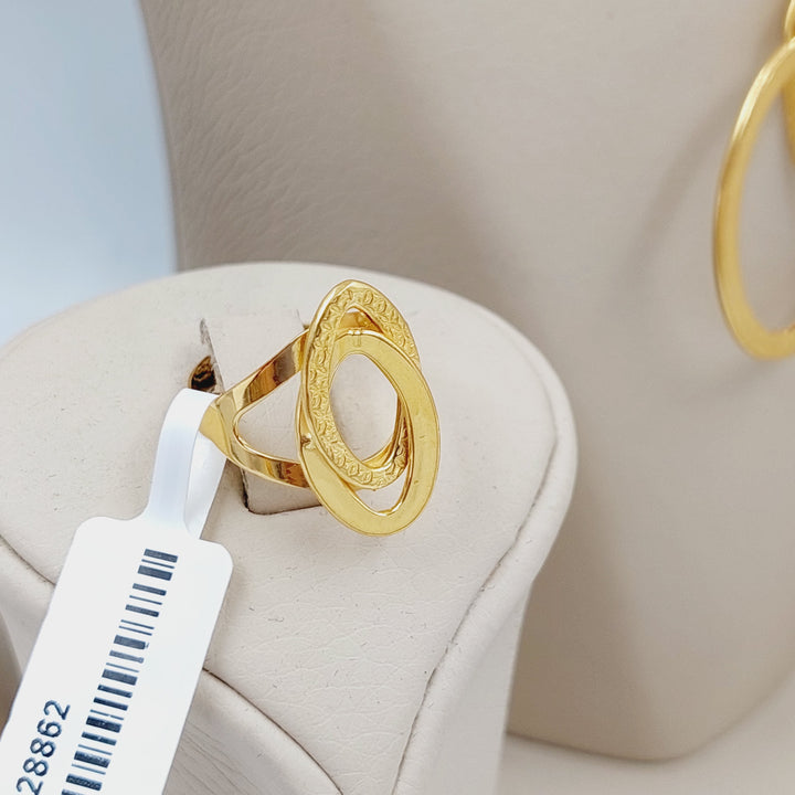 Deluxe Set  Made Of 21K Yellow Gold by Saeed Jewelry-28862