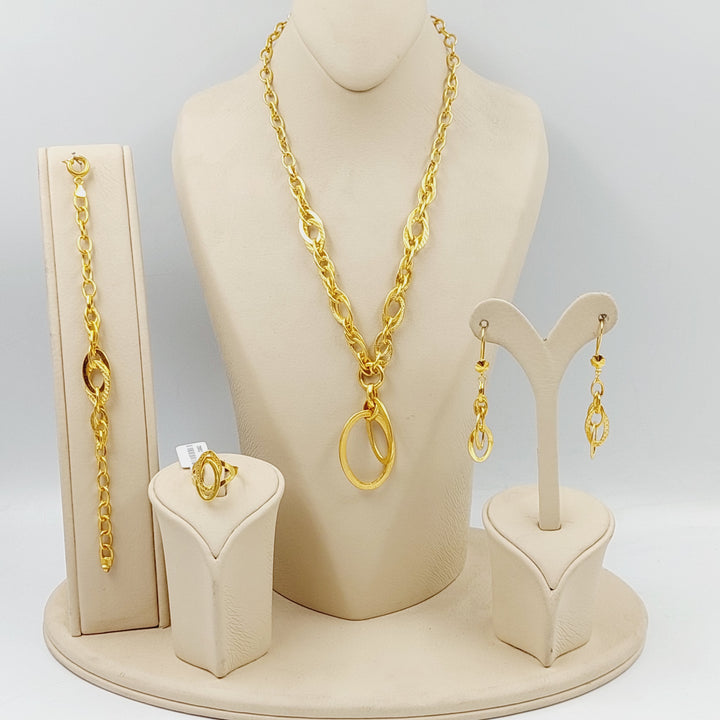Deluxe Set  Made Of 21K Yellow Gold by Saeed Jewelry-28862