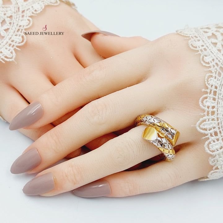 Deluxe Snake Ring  Made Of 21K by Saeed Jewelry-30432