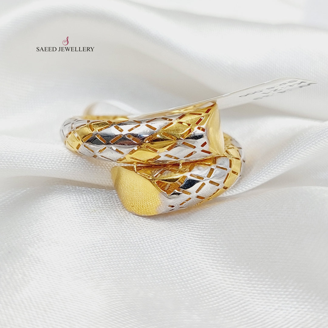 Deluxe Snake Ring  Made Of 21K by Saeed Jewelry-30432