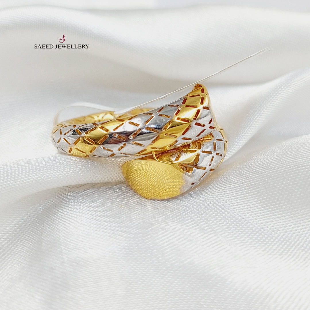 Deluxe Snake Ring  Made Of 21K by Saeed Jewelry-30432