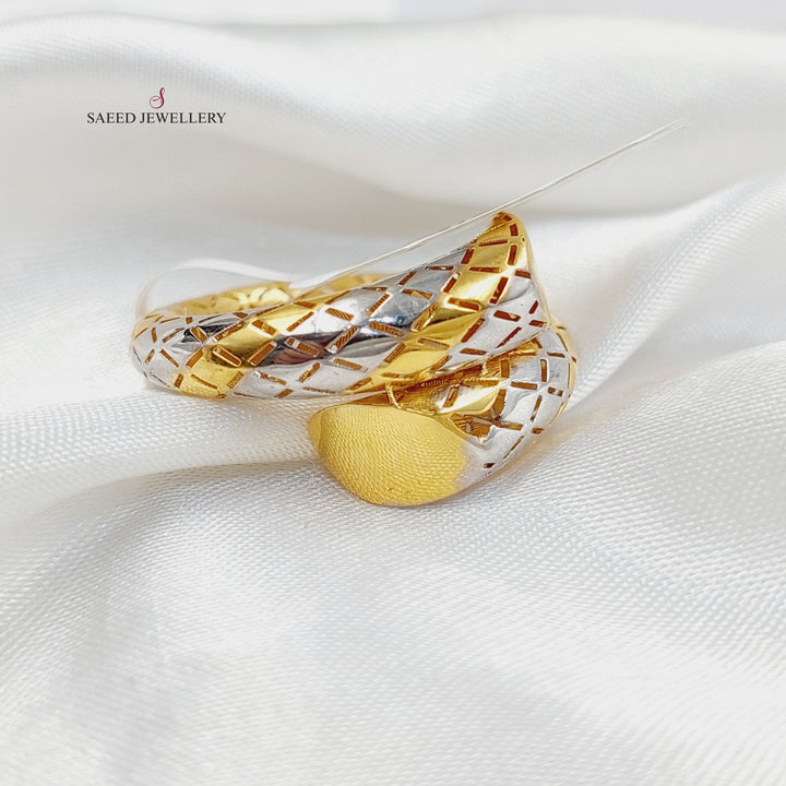 Deluxe Snake Ring  Made Of 21K by Saeed Jewelry-30432