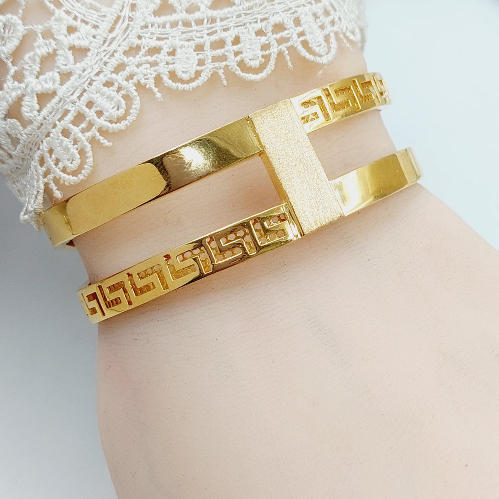 Deluxe Virna Bracelet  Made Of 21K Yellow Gold by Saeed Jewelry-29045