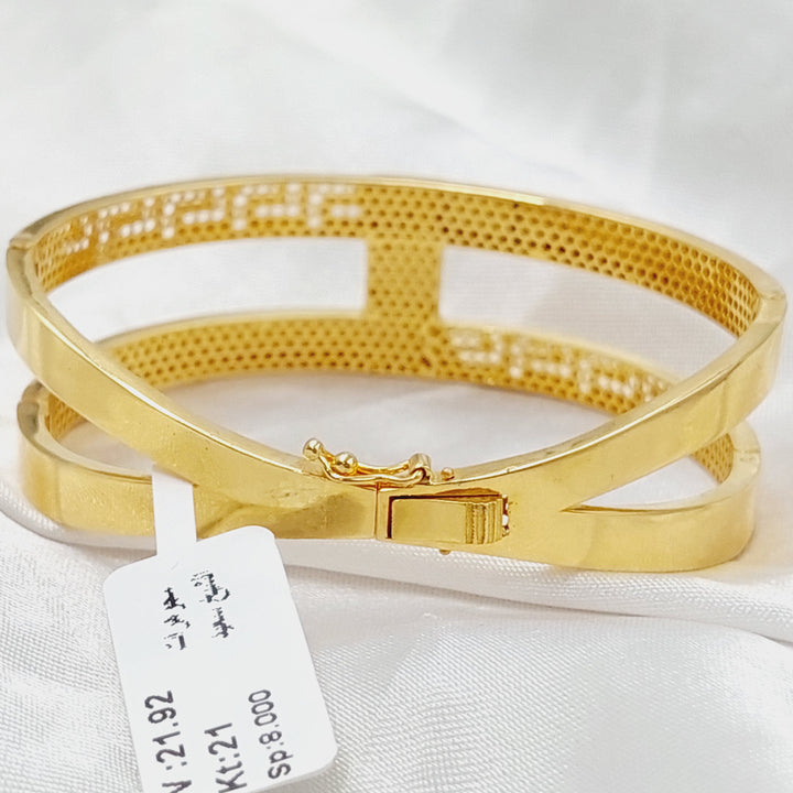 Deluxe Virna Bracelet  Made Of 21K Yellow Gold by Saeed Jewelry-29045