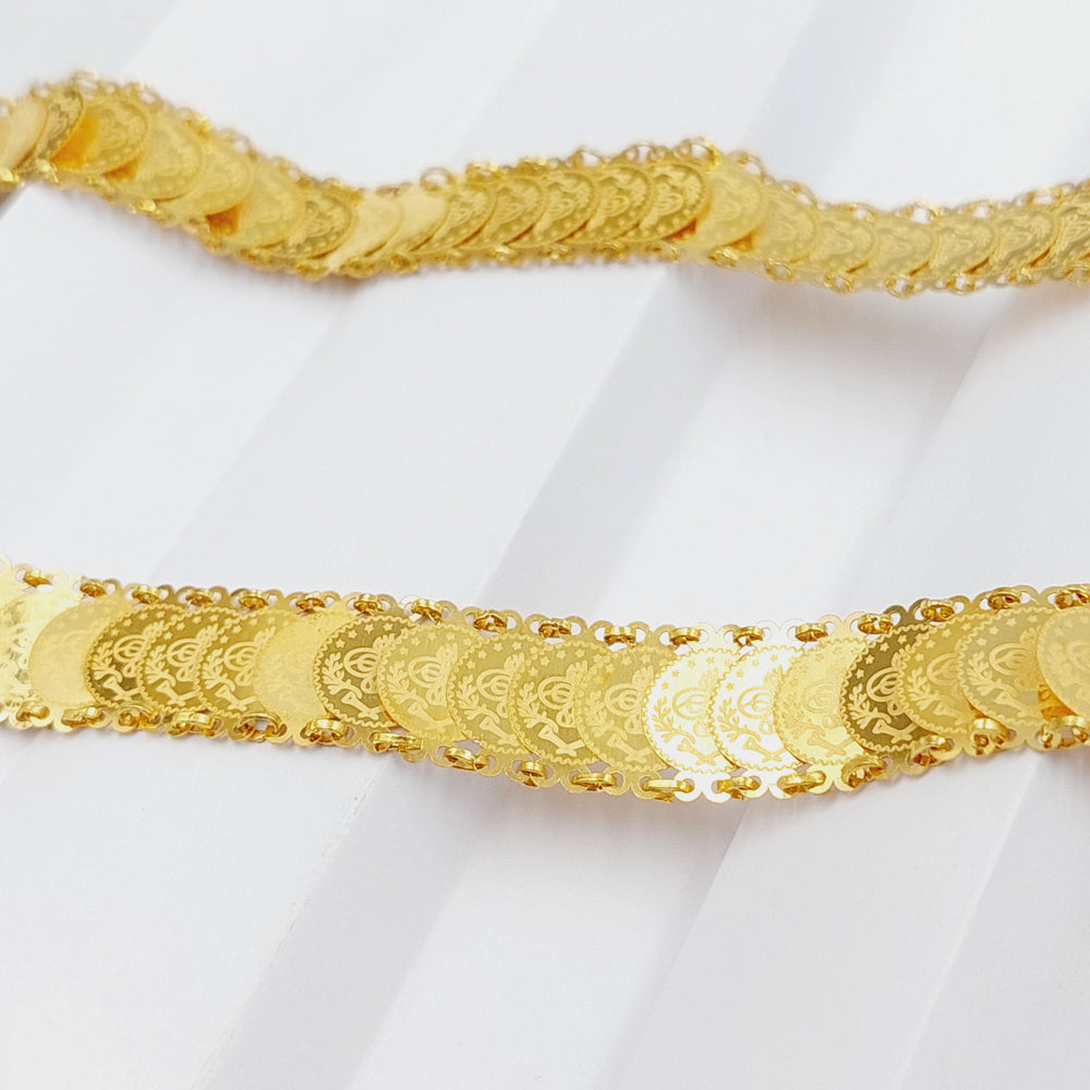 Eighths Necklace  Made Of 21K Yellow Gold by Saeed Jewelry-29412