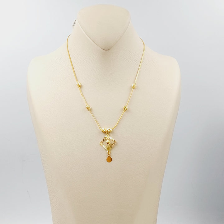 Fancy Balls Necklace  Made Of 21K Yellow Gold by Saeed Jewelry-28700