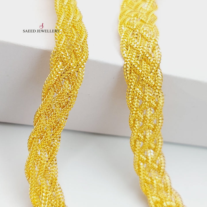 Fancy Necklace  Made Of 21K Yellow Gold by Saeed Jewelry-29598