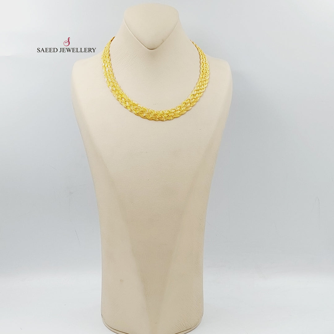 Fancy Necklace  Made Of 21K Yellow Gold by Saeed Jewelry-29598