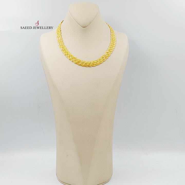 Fancy Necklace  Made Of 21K Yellow Gold by Saeed Jewelry-29598