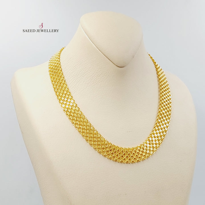 Fancy Necklace  Made Of 21K Yellow Gold by Saeed Jewelry-29769