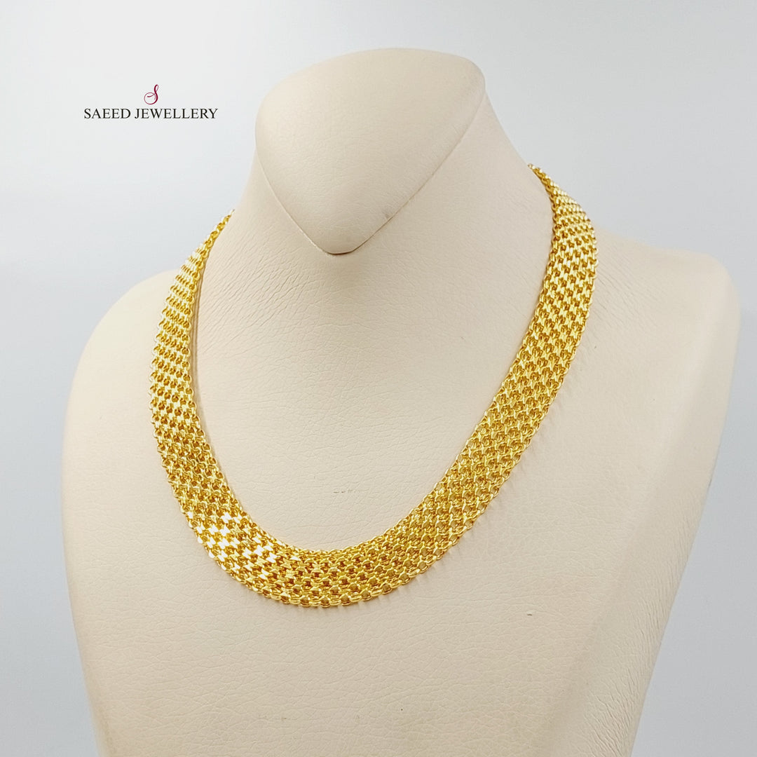 Fancy Necklace  Made Of 21K Yellow Gold by Saeed Jewelry-29769