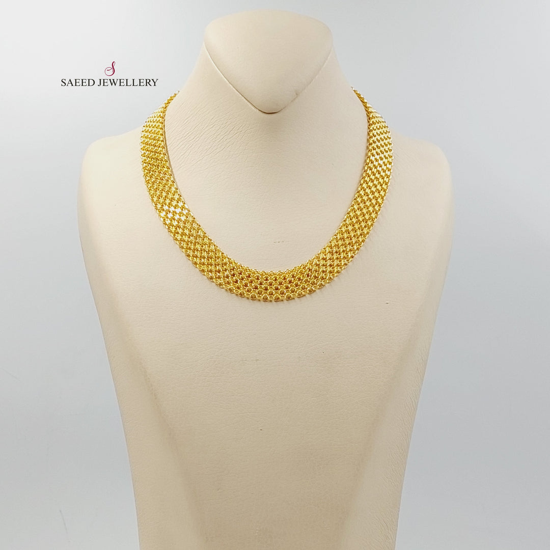 Fancy Necklace  Made Of 21K Yellow Gold by Saeed Jewelry-29769