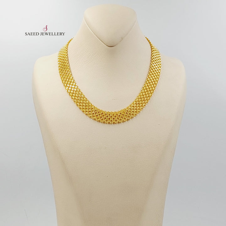 Fancy Necklace  Made Of 21K Yellow Gold by Saeed Jewelry-29769