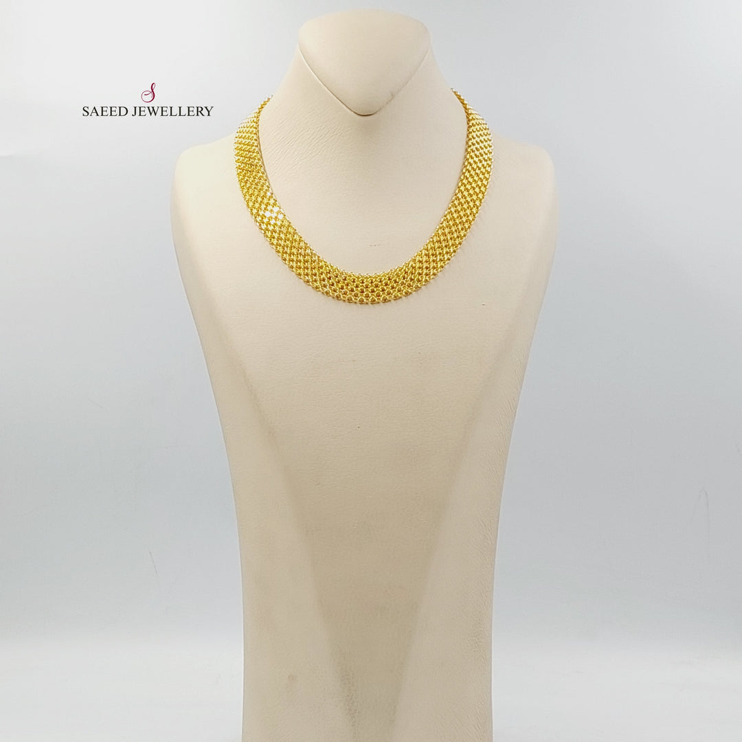 Fancy Necklace  Made Of 21K Yellow Gold by Saeed Jewelry-29769