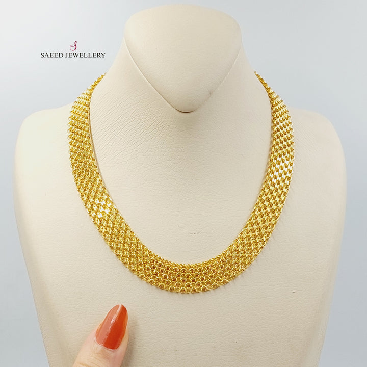 Fancy Necklace  Made Of 21K Yellow Gold by Saeed Jewelry-29769