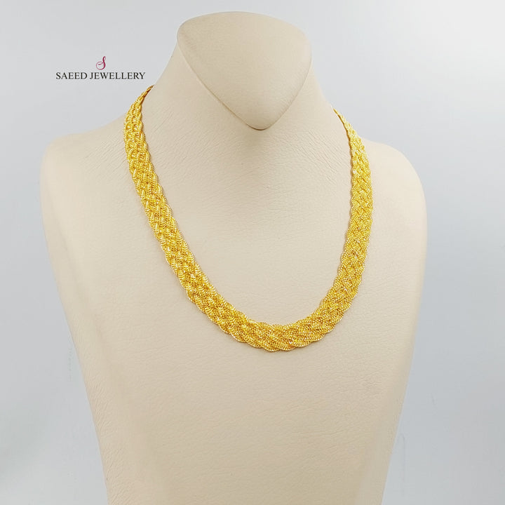 Fancy Necklace  Made Of 21K Yellow Gold by Saeed Jewelry-30184